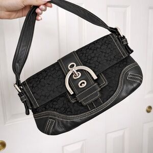 Coach soho Y2K baguette bag vintage